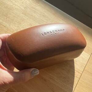 Longchamp Light Brown Eyeglass Case